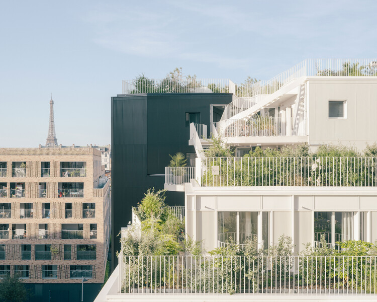 Résidence Lourmel / MARS Architectes - Exterior Photography, Housing, Balcony