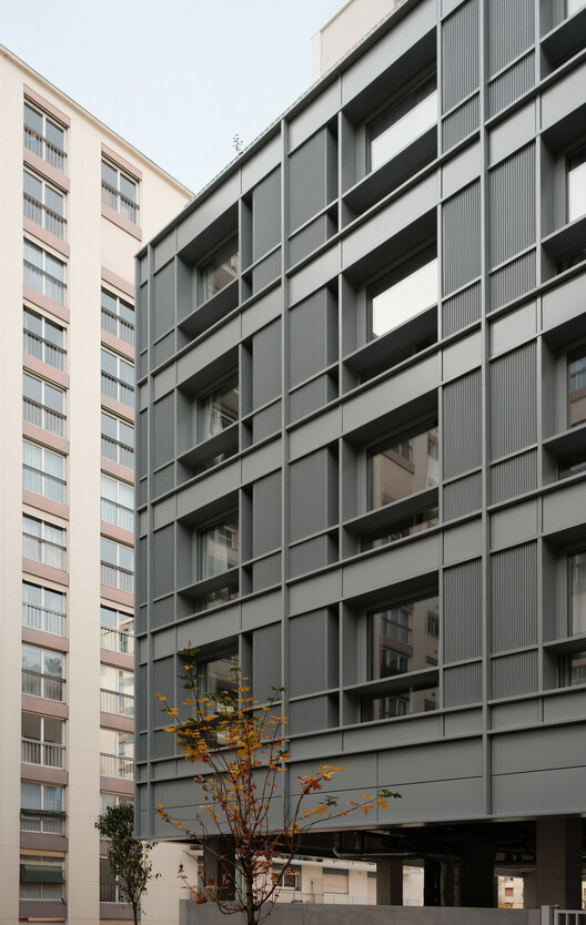Résidence Lourmel / MARS Architectes - Exterior Photography, Facade, Glass, Concrete