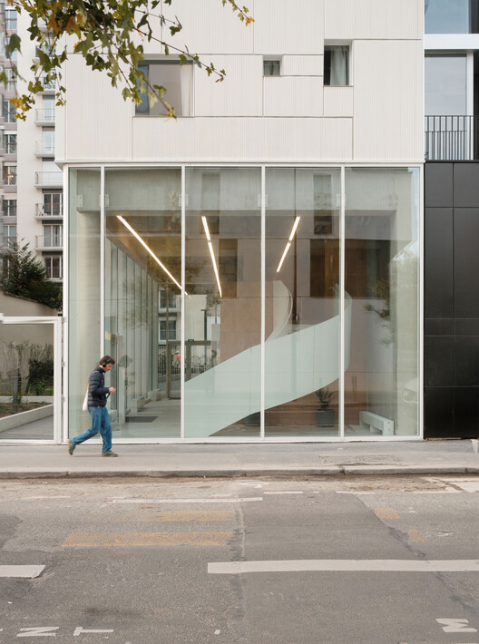 Résidence Lourmel / MARS Architectes - Interior Photography, Glass, Concrete