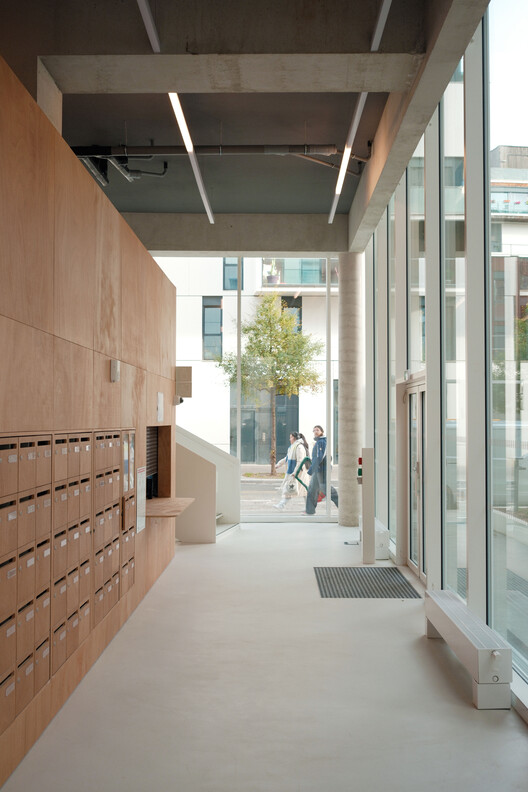Résidence Lourmel / MARS Architectes - Interior Photography, Stairs, Wood, Glass