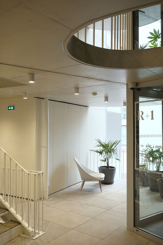 Résidence Lourmel / MARS Architectes - Interior Photography, Wood, Lighting, Glass
