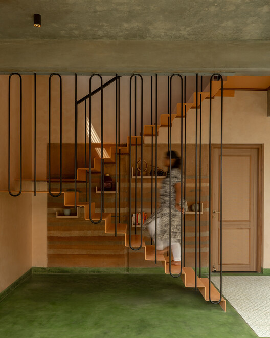 Terràvue Residence / Fictive Architects - Interior Photography, Stairs, Wood, Handrail