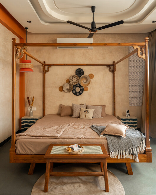 Terràvue Residence / Fictive Architects - Interior Photography, Bedroom, Bed, Wood, Lighting