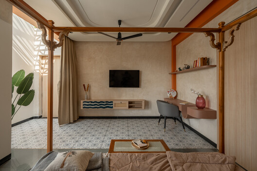 Terràvue Residence / Fictive Architects - Interior Photography, Living Room, Wood, Lighting