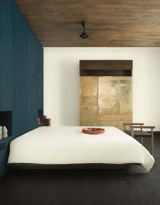 Patina House / 182 DESIGN Patina House / 182 DESIGN - Interior Photography, Bedroom, Bed, Wood, Lighting