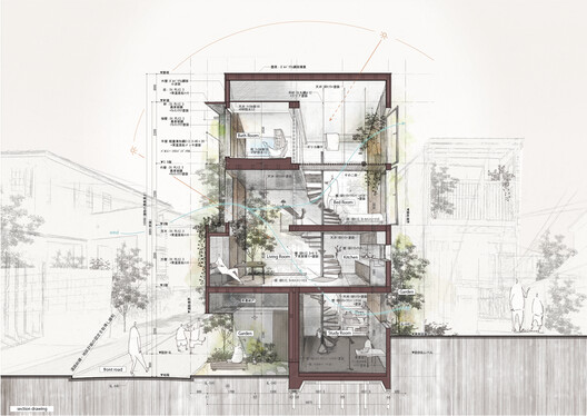 House in Kagurazaka / Takumi Wakui + Riho Wakui Architects House in Kagurazaka / Takumi Wakui + Riho Wakui Architects - Image 24 of 33