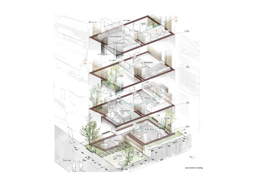 House in Kagurazaka / Takumi Wakui + Riho Wakui Architects House in Kagurazaka / Takumi Wakui + Riho Wakui Architects - Image 25 of 33