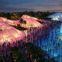 BIG’s Macondo Park Opens as a Temporary Cultural Landscape for Shakira’s Madrid Residency - Image 4 of 4