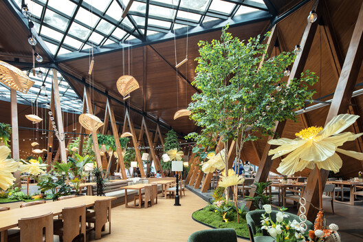 Changbai Foothill Antler Restaurant / Origin Architect - Interior Photography, Dining room