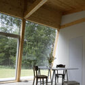 Modular House with a Sloping Facade / Papundekl Architects - Interior Photography, Houses, Beam, Chair