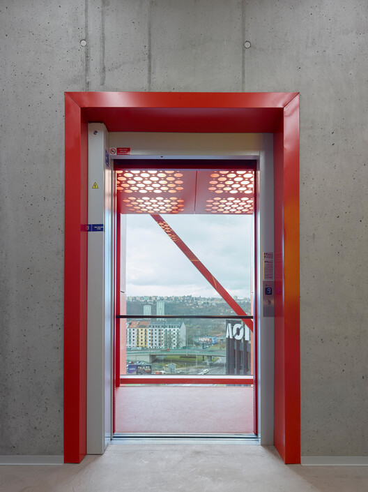 Prague Fire Rescue Service / Architektura Prague Fire Rescue Service / Architektura - Interior Photography, Glass