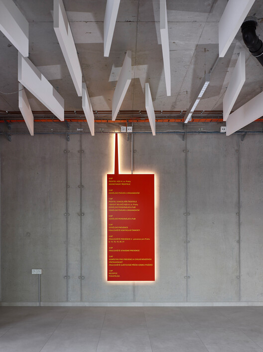 Prague Fire Rescue Service / Architektura Prague Fire Rescue Service / Architektura - Interior Photography