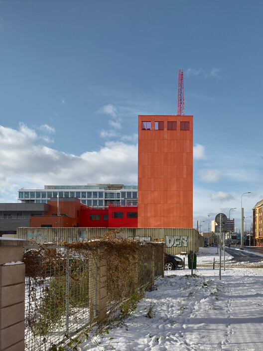 Prague Fire Rescue Service / Architektura Prague Fire Rescue Service / Architektura - Exterior Photography