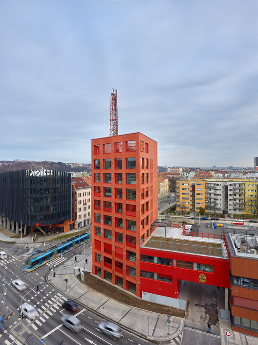 Prague Fire Rescue Service / Architektura Prague Fire Rescue Service / Architektura - Exterior Photography
