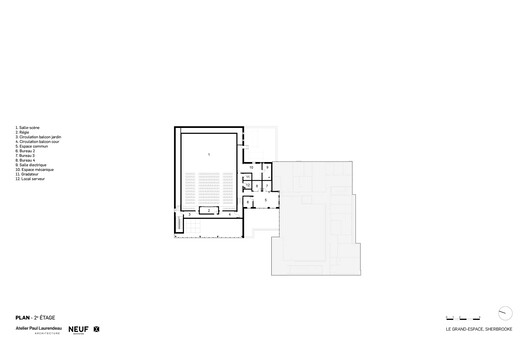 Le Grand-Espace Sherbrooke: A New Cultural Venue / Atelier Paul Laurendeau + NEUF architect(e)s Le Grand-Espace Sherbrooke: A New Cultural Venue / Atelier Paul Laurendeau + NEUF architect(e)s - Image 30 of 31