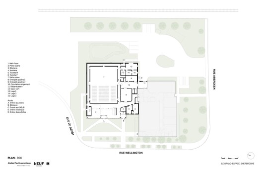 Le Grand-Espace Sherbrooke: A New Cultural Venue / Atelier Paul Laurendeau + NEUF architect(e)s Le Grand-Espace Sherbrooke: A New Cultural Venue / Atelier Paul Laurendeau + NEUF architect(e)s - Image 29 of 31