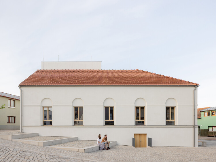 Stará Hasička Cultural and Community Center / schwerpunkt. - Exterior Photography, Cultural Center, Stairs