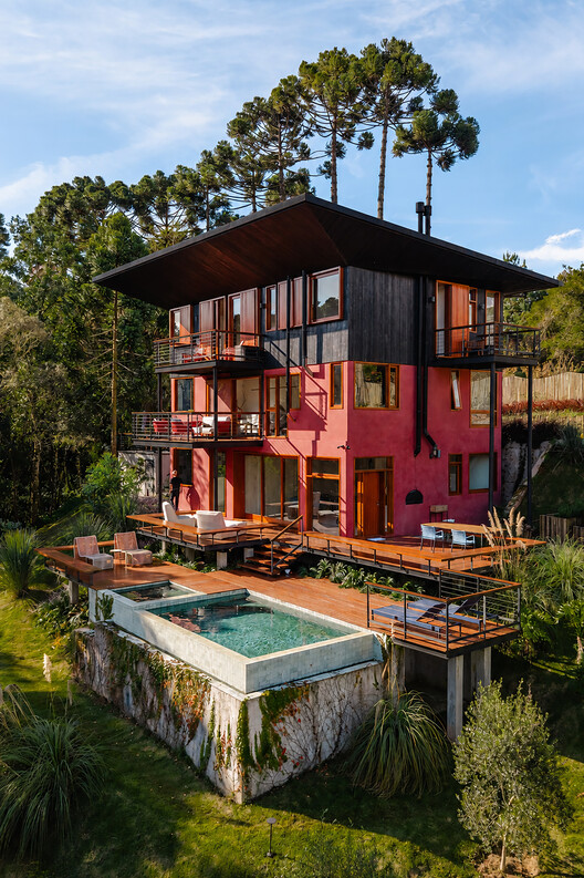 Residência em Campos do Jordão / Gil Mello Arquitetura - Exterior Photography, Balcony