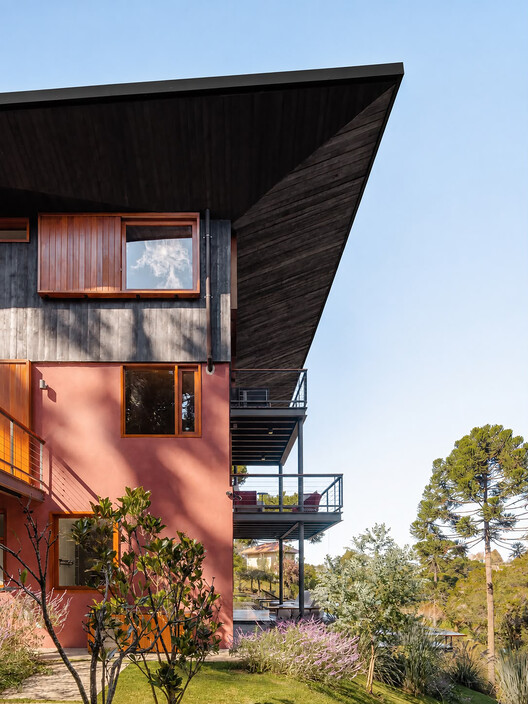 Residência em Campos do Jordão / Gil Mello Arquitetura - Exterior Photography, Balcony