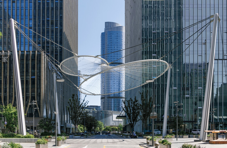 Yuelang Road Block Comprehensive Quality Enhancement / TJAD Original Design Studio - Exterior Photography, Pavilion, Cityscape