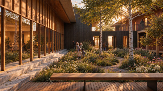 archdaily.com - Reyyan Dogan - Office for Future Converts Former School Into Housing for Displaced Families in Ukraine