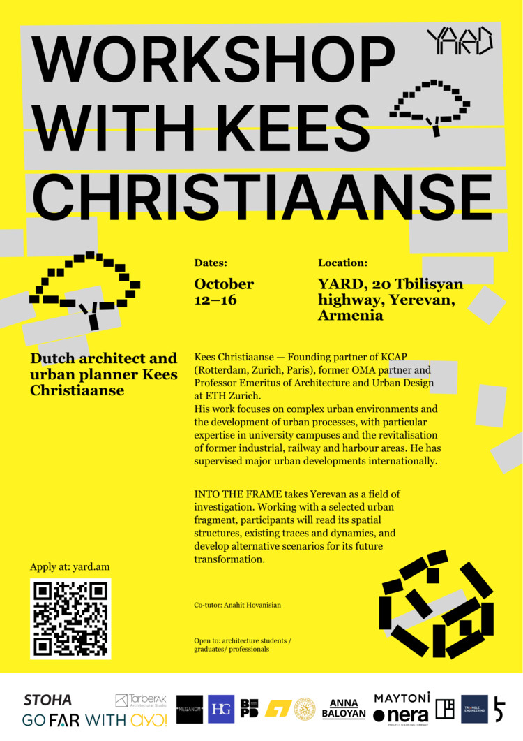 Into the Frame - Workshop with Kees Christiaanse