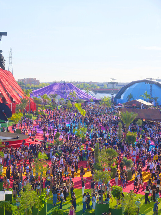BIG’s Macondo Park Opens as a Temporary Cultural Landscape for Shakira’s Madrid Residency BIG’s Macondo Park Opens as a Temporary Cultural Landscape for Shakira’s Madrid Residency - Image 12 of 13