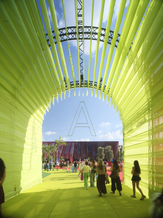 BIG’s Macondo Park Opens as a Temporary Cultural Landscape for Shakira’s Madrid Residency BIG’s Macondo Park Opens as a Temporary Cultural Landscape for Shakira’s Madrid Residency - Image 13 of 13