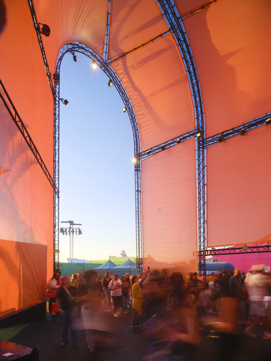 BIG’s Macondo Park Opens as a Temporary Cultural Landscape for Shakira’s Madrid Residency BIG’s Macondo Park Opens as a Temporary Cultural Landscape for Shakira’s Madrid Residency - Image 11 of 13
