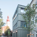 Escuela Primaria Straden / Gangoly & Kristiner Architekten - Fotografía exterior, Ampliación