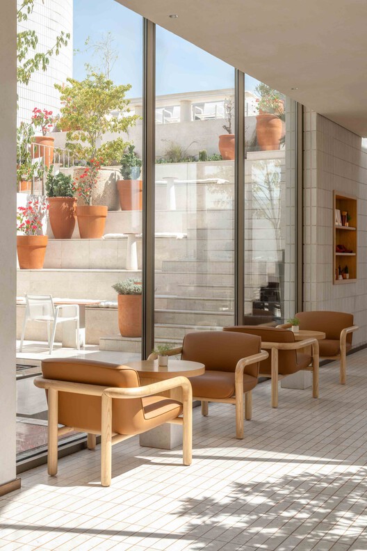 Ashjar Cafe  / Studio Ahmed Aldossary - Interior Photography, Wood, Chair