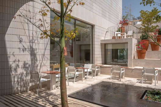Ashjar Cafe  / Studio Ahmed Aldossary - Exterior Photography, Courtyard, Balcony