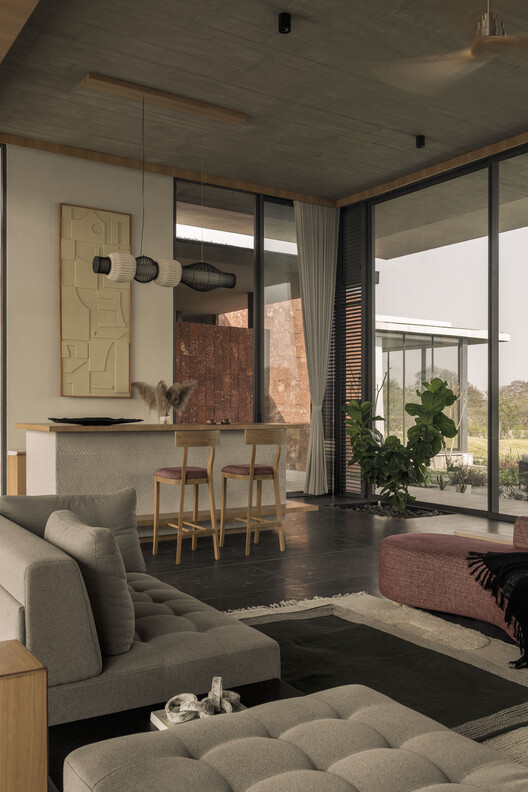 La Casa del Continuo / Squelette Design La Casa del Continuo / Squelette Design - Fotografía interior, Sala de estar, Madera, Sillones, Sillas, Mesas, Iluminación