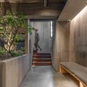 Jordnära Cafe & PHOMI Showroom / Ady Putra Architect Design Firm - Interior Photography, Showroom, Stairs