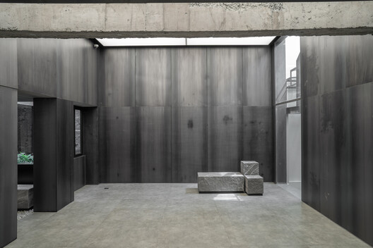 Jordnära Cafe & PHOMI Showroom / Ady Putra Architect Design Firm - Interior Photography, Wood, Concrete