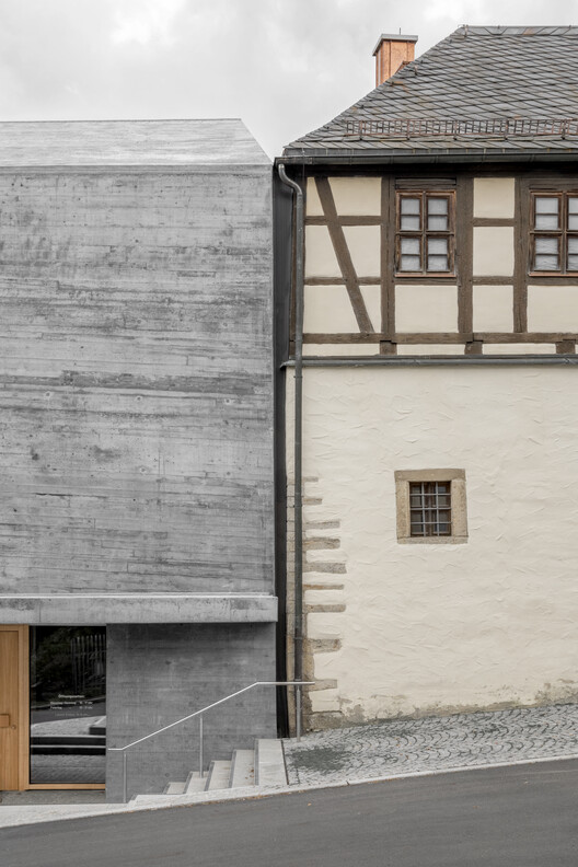 Mother of Pearl Experience Museum Adorf-Vogtland / Schulz und Schulz Mother of Pearl Experience Museum Adorf-Vogtland / Schulz und Schulz - Exterior Photography, Concrete