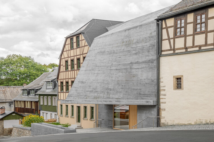 Mother of Pearl Experience Museum Adorf-Vogtland / Schulz und Schulz - Exterior Photography, Sustainability, Stairs