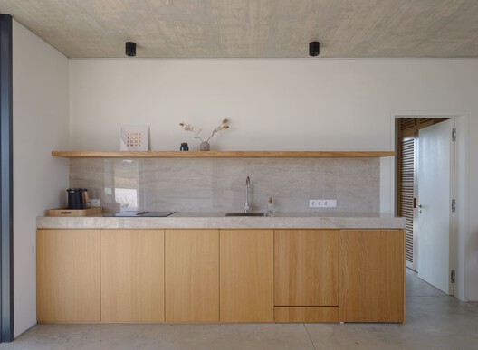 Melides MG House / Pereira Miguel Arquitectos Melides MG House / Pereira Miguel Arquitectos - Interior Photography, Kitchen, Wood, Countertop, Sink