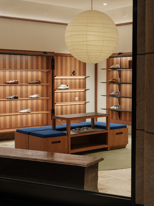 PANE MixC Shenyang Flagship Store / say architects - Interior Photography, Closet, Wood, Shelving, Glass