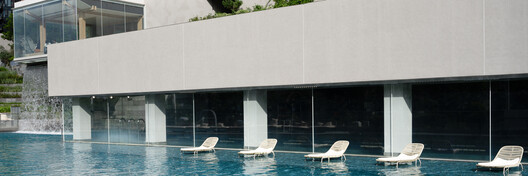 Pavilia Farm Clubhouses / Snøhetta - Exterior Photography, Concrete
