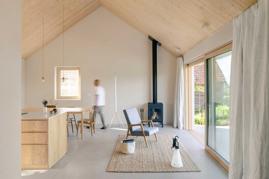 House at the Top of the Hill / Skupaj Arhitekti House at the Top of the Hill / Skupaj Arhitekti - Interior Photography, Wood, Chair