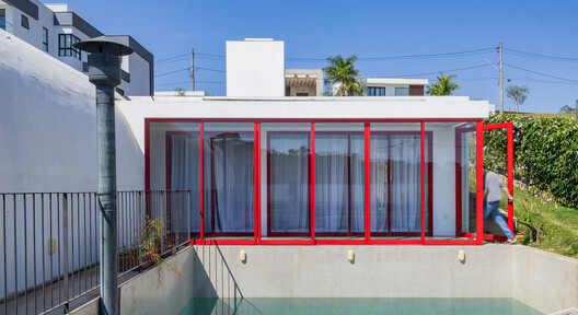 House JF / AAA_Azevedo Agência de Arquitetura - Exterior Photography, Balcony