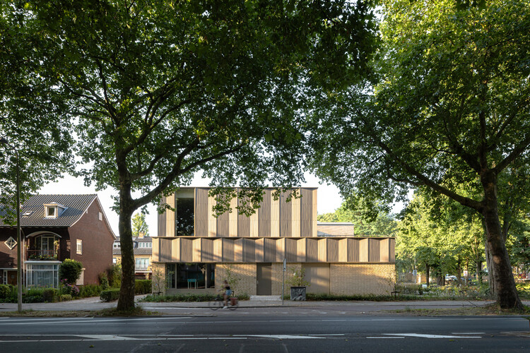 Kromme Rijn College / EVA architecten - Exterior Photography, Wood