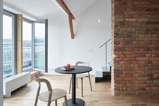 Harfa Rooftop Extension / matěj šebek architekti Harfa Rooftop Extension / matěj šebek architekti - Interior Photography, Chair