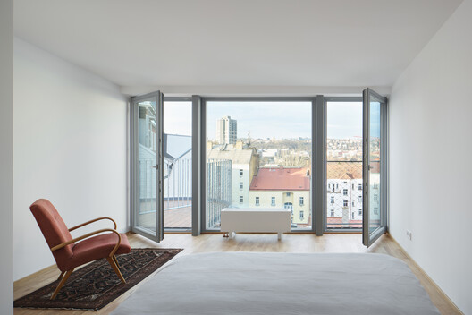 Harfa Rooftop Extension / matěj šebek architekti Harfa Rooftop Extension / matěj šebek architekti - Interior Photography, Glass, Balcony