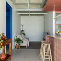 ABC Apartment / agência campo espacial - Interior Photography, Apartment Interiors, Kitchen, Lighting, Table, Chair