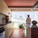 ABC Apartment / agência campo espacial - Interior Photography, Apartment Interiors, Kitchen, Countertop, Chair, Sink