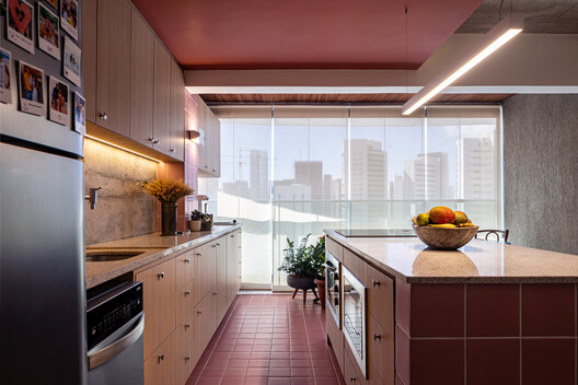 ABC Apartment / agência campo espacial ABC Apartment / agência campo espacial - Interior Photography, Kitchen, Countertop, Wood, Sink