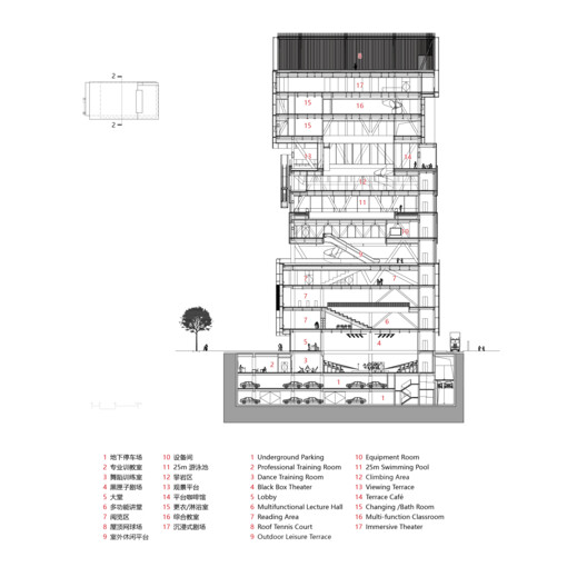 Yuehai Culture and Sports Center / MENG YAN | URBANUS Yuehai Culture and Sports Center / MENG YAN | URBANUS - Image 50 of 54