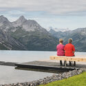 Lech Mountain Mirror / Snøhetta - Exterior Photography, Installations & Structures